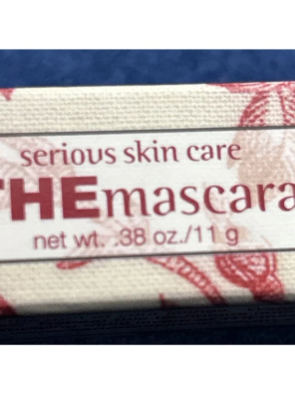 THEmascara by Serious Skin Care Black .38oz/11g Sealed But Open Box